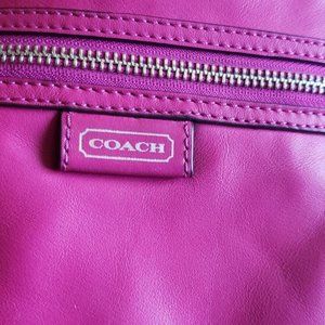 Small Leather Coach Handbag